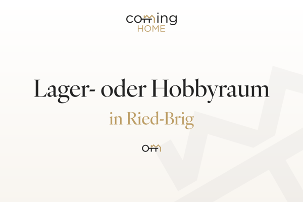 Kreativraum im Erdgeschoss in Ried-Brig - flexibel nutzbar als Hobby oder Atelier 2