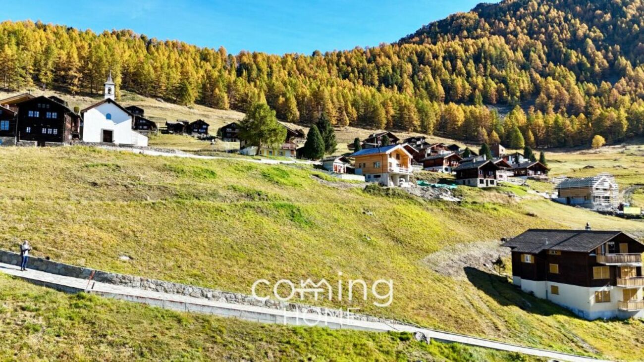 Building lot in Gspon - Life on the sunny high plateau