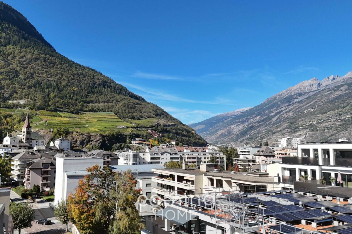 Dove le Alpi diventano cornice - Esclusivo penthouse di 7,5 locali a Visp