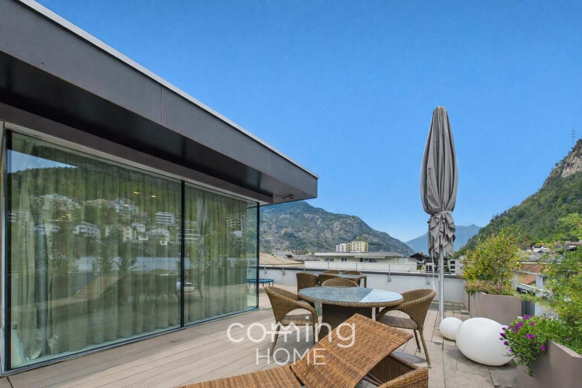 Dove le Alpi diventano cornice - Esclusivo penthouse di 7,5 locali a Visp