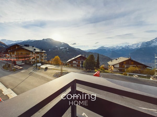 Attraktive 2.5 Zimmer Wohnung in Veysonnaz mit Garagenplatz direkt bei der Gondel 11