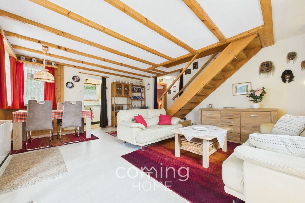 Chalet im Lötschental mit zwei 3.5 Zi-WHG kombinierbar - Panorama Bergsicht und Zweitwohnsitz Kippel VS