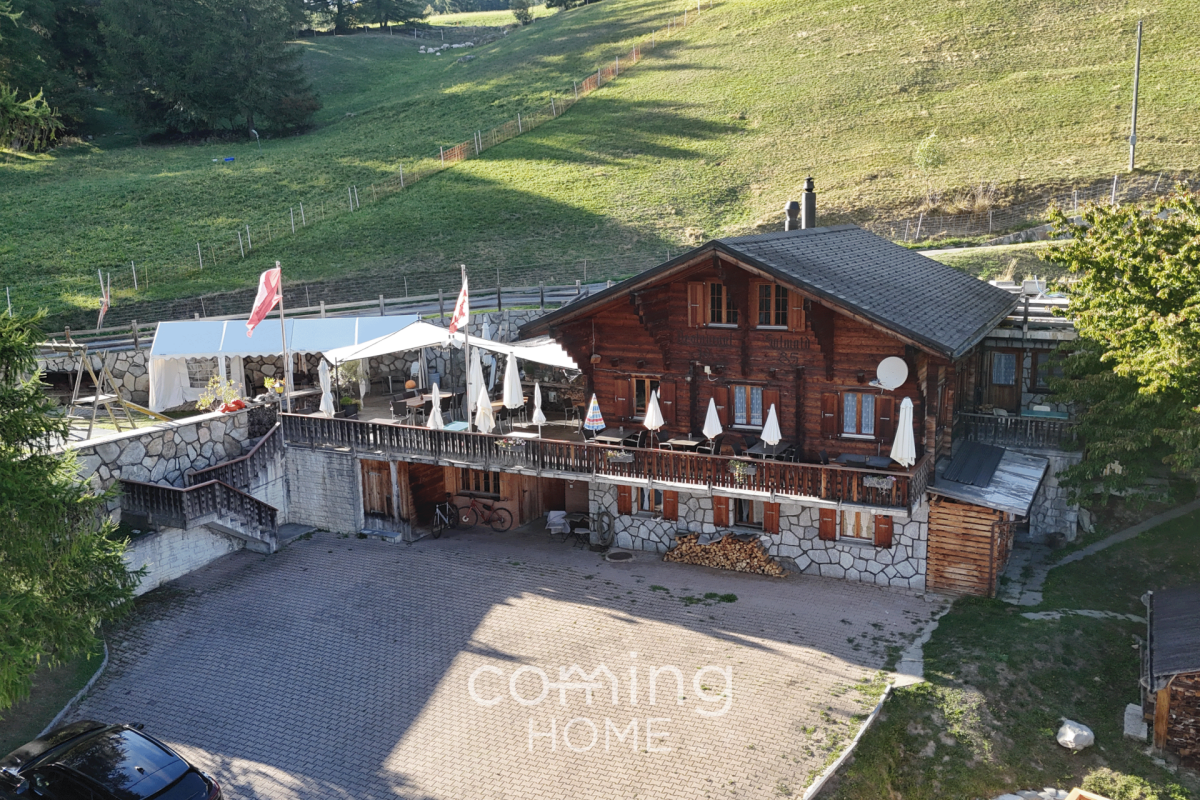 Bergrestaurant zur Miete in Mund - Alpe Salwald mit Tradition und Bergpanorama