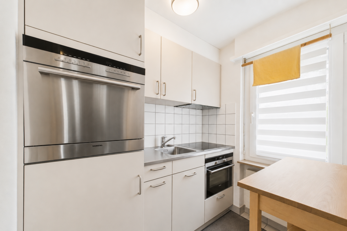 Helle 2.5 Zimmerwohnung in Leukerbad mit Balkon und Alpenpanorama