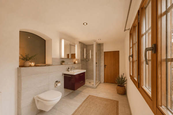 Charmante 3.5 Zimmer Wohnung im Chalet Stil in Törbel - sonnige Hanglage mit Bergsicht 8