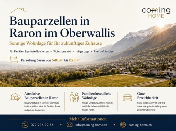 Hier entsteht Ihr Zuhause im Oberwallis 4