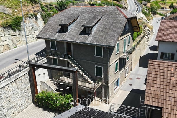 Modernisierte 4-Zimmerwohnung in Eggerberg mit sonnigem Balkon und Bergsicht 12