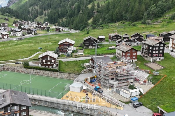 Exklusive Neubau 5.5 Zimmerwohnung in Saas-Balen mit Alpenpanorama 2