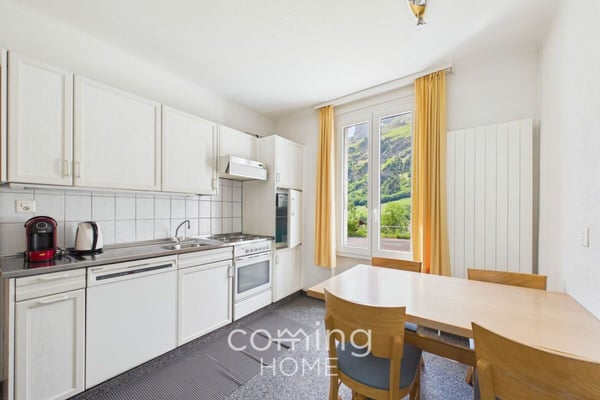 Grosszügiges 1.5 Zimmer Studio in Leukerbad mit Sonnenterrasse und Bergsicht 4