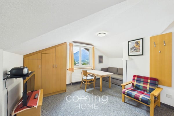 Attraktive 2.5 Zimmerwohnung in Leukerbad mit herrlichem Alpenpanorama 1