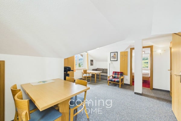 Attraktive 2.5 Zimmerwohnung in Leukerbad mit herrlichem Alpenpanorama 2