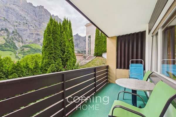 Wohnen oder Ferien: 4-Zimmerwohnung in Leukerbad mit Bergpanorama 6