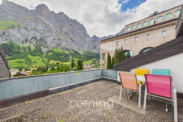 2.5 Zimmerwohnung in Leukerbad mit sonnigem Balkon und Tiefgarage 4