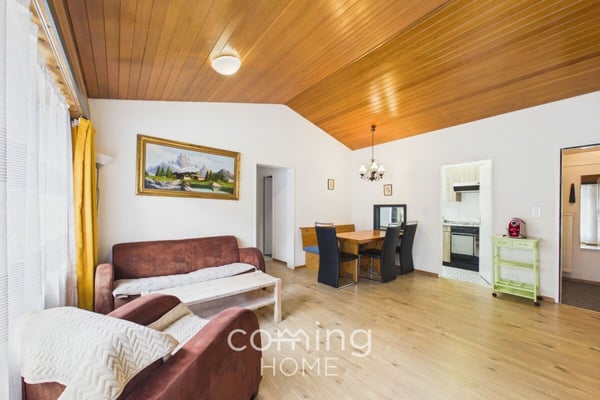 2.5 Zimmerwohnung in Leukerbad mit sonnigem Balkon und Tiefgarage 2