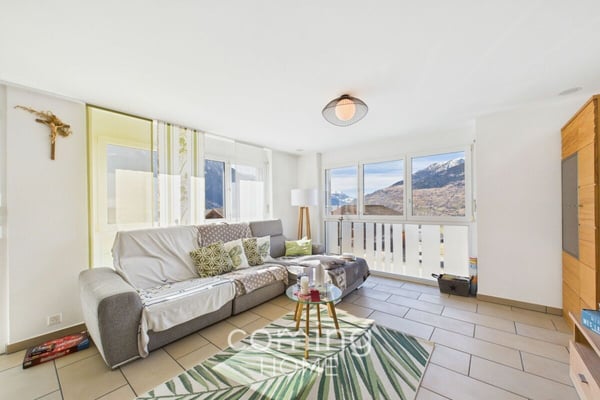 Stilvolle 1.5-Zimmer-Gartenwohnung mit Wintergarten und Bergsicht in Ried-Brig 4