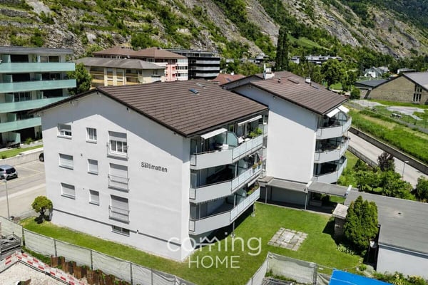 Gepflegte 4.5 Zimmerwohnung in Steg-Hohtenn mit sonnigem Balkon und Bergsicht 14