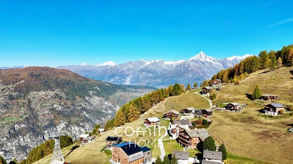 Vollerschlossenes Baugrundstück in Gspon ? 272 m², Wohnzone W1, Luftseilbahn ganzjährig 6