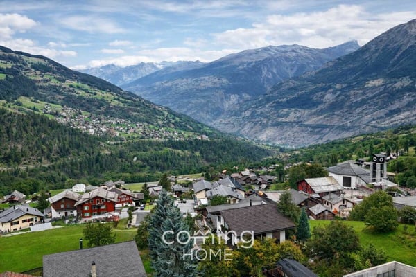 Sonnige Bauparzelle in Bürchen mit herrlicher Bergsicht 3