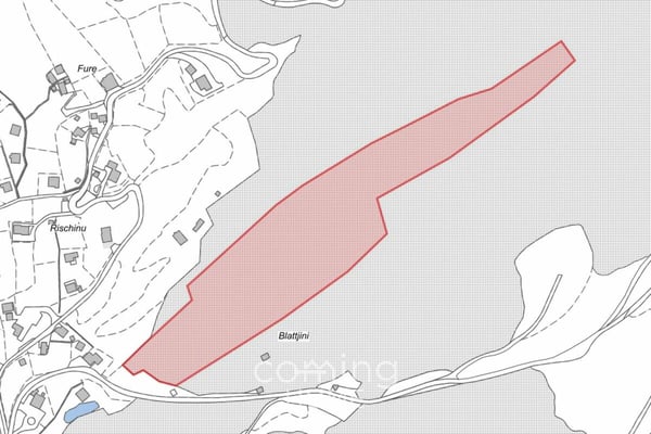 Blatten bei Naters - Grosszügiges Waldgrundstück mit Bergpanorama und Nähe zum Stausee Gebidem 2