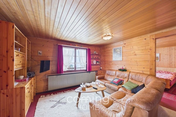 Wohnen heute, bauen morgen - Chalet mit 1'800 m² Baulandreserve in sonnigem Bürchen 11