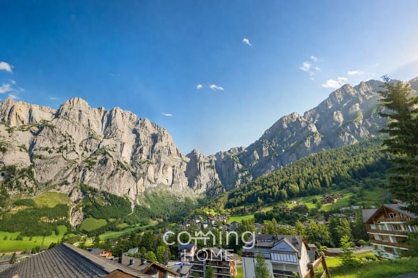 Lichtdurchflutete 1.5 Zimmer Wohnung mit Balkon und Walliser Alpenpanorama in Leukerbad 10