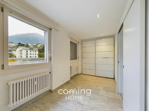 Attikawohnung in Brig-Glis - 2.5 Zimmer, Panorama-Bergsicht und Blick auf das Stockalperschloss 11