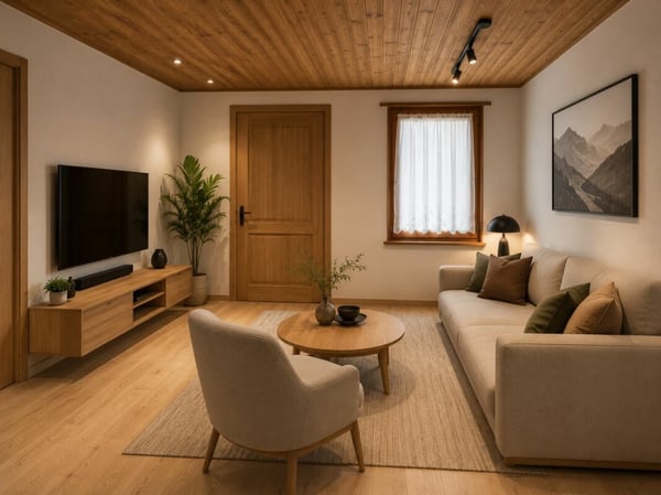 Gestalten Sie Ihr alpines Zuhause - Wohnung mit Potenzial in Saas-Balen 2