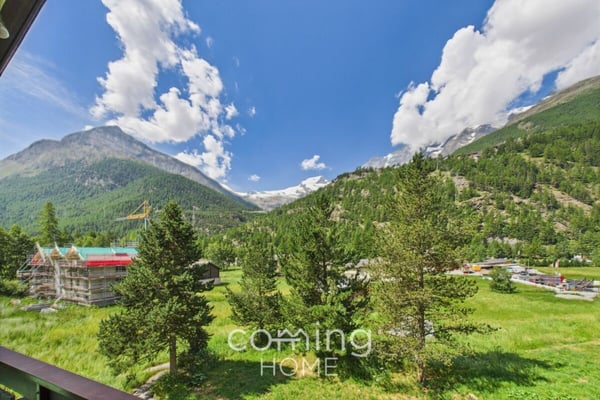 Gemütlich und alpin - 2.5-Zimmer-Wohnung mit Cheminée und Bergsicht in Saas-Grund 13