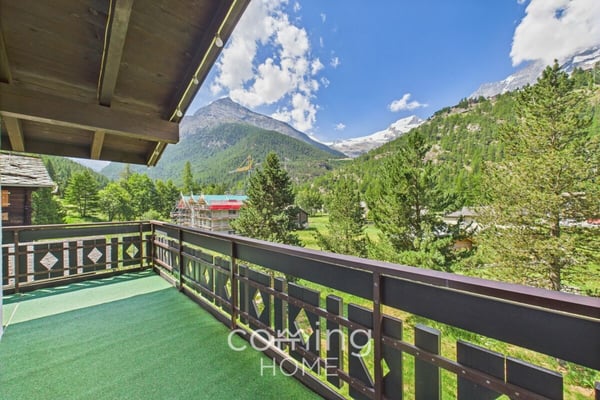 Gemütlich und alpin - 2.5-Zimmer-Wohnung mit Cheminée und Bergsicht in Saas-Grund 11
