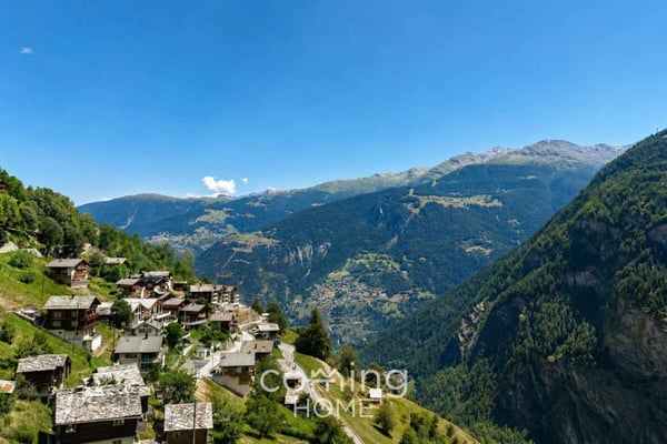 Charmante 3.5 Zimmerwohnung im Walliser Chalet in Embd - Bergsicht und Zweitwohnsitz 13