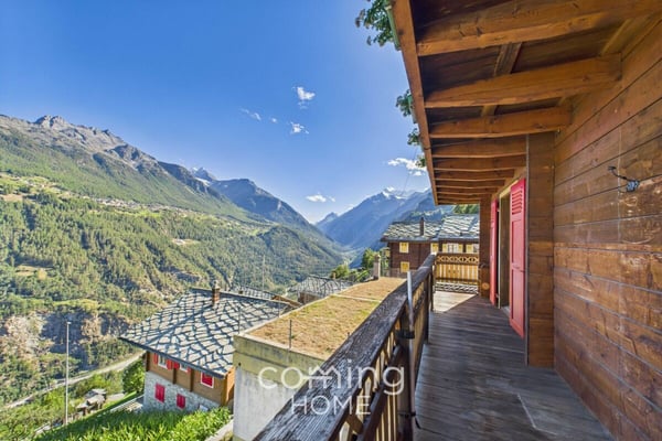 Charmante 3.5 Zimmerwohnung im Walliser Chalet in Embd - Bergsicht und Zweitwohnsitz 6