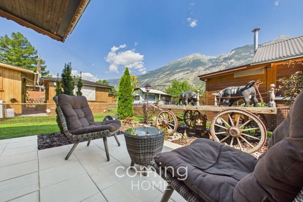 Gemütliches Mobilehome in Raron - Camping Santa Monica, ruhige Sonnenlage 4