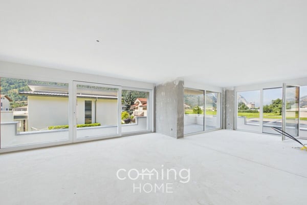Neubau 4.5-Zimmer-Wohnung in Niedergesteln - Balkon, Bodenheizung, schlüsselfertig 2