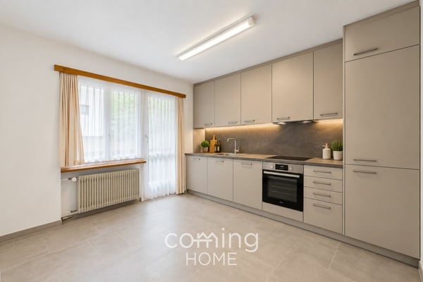 Wohnen mit Weitblick - 4.5-Zimmer-Wohnung mit Alpenpanorama in Wiler. 4