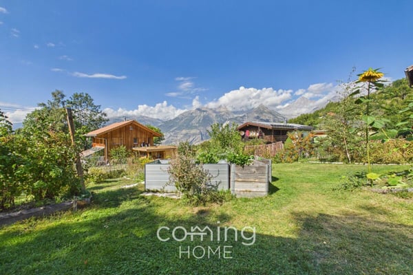 ÖKO-Tiny House in Bürchen mit Grundstück W3 und Bergsicht 6