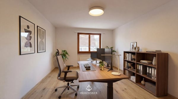 Lichtdurchflutete 4.5-Zimmer-Wohnung mit hoher Raumhöhe und Cheminée in Bottmingen 3