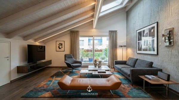 Architektonisches Reihenhaus mit Weite, Licht und Privatsphäre in Gockhausen 5