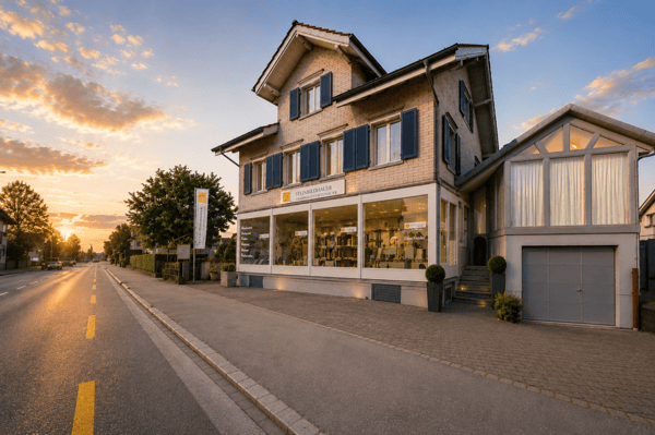 Wohnen, Arbeiten oder Vermieten - 7.5-Zimmer-Haus mit Gewerbeanteil und vielseitigem Potenzial