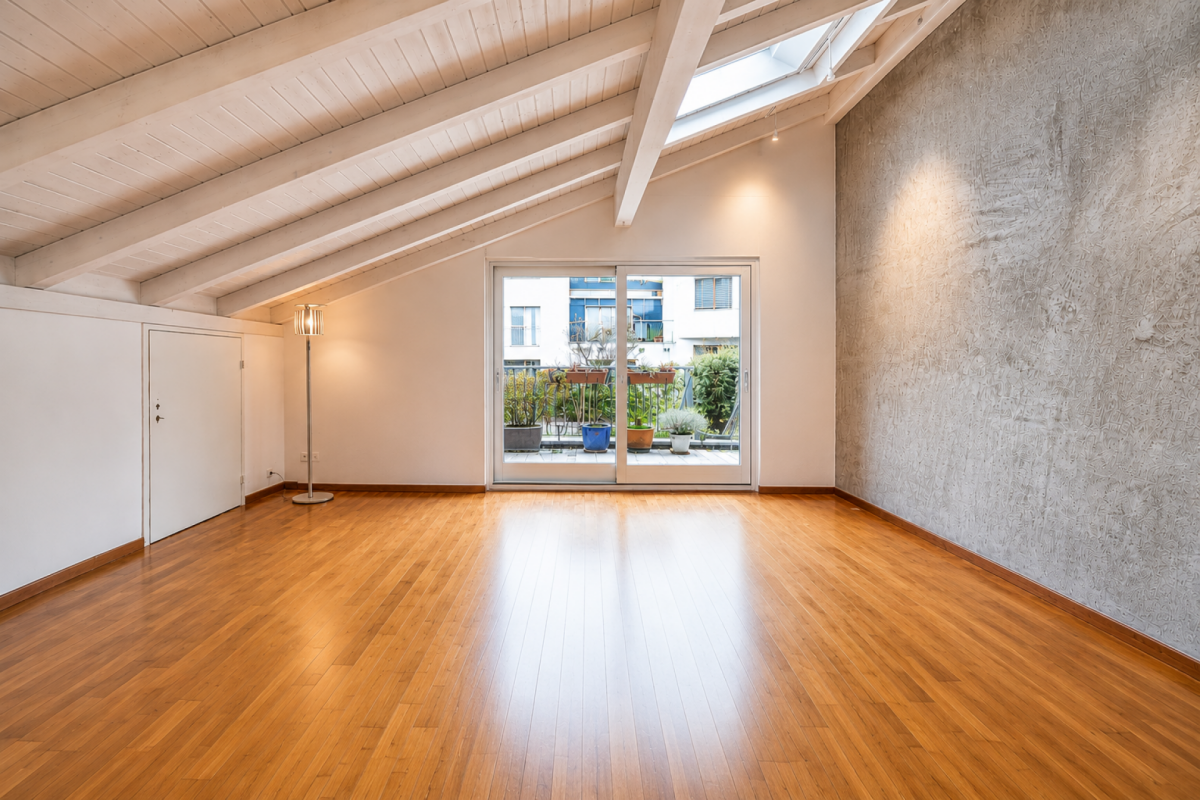 Architektonisches Reihenhaus mit Weite, Licht und Privatsphäre in Gockhausen