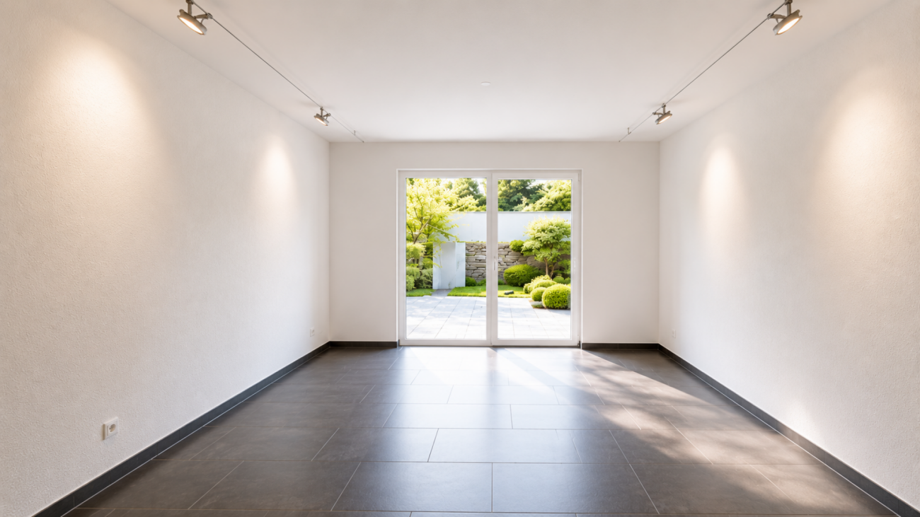 Architektonisches Reihenhaus mit Weite, Licht und Privatsphäre in Gockhausen