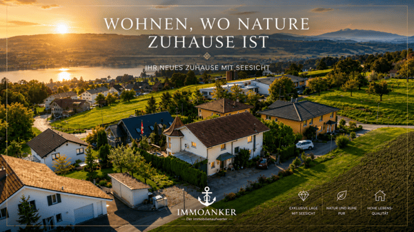 Wohnen mit Weitblick - umgeben von Ruhe und Grün. - 6.5 Zimmer EFH in Sulz