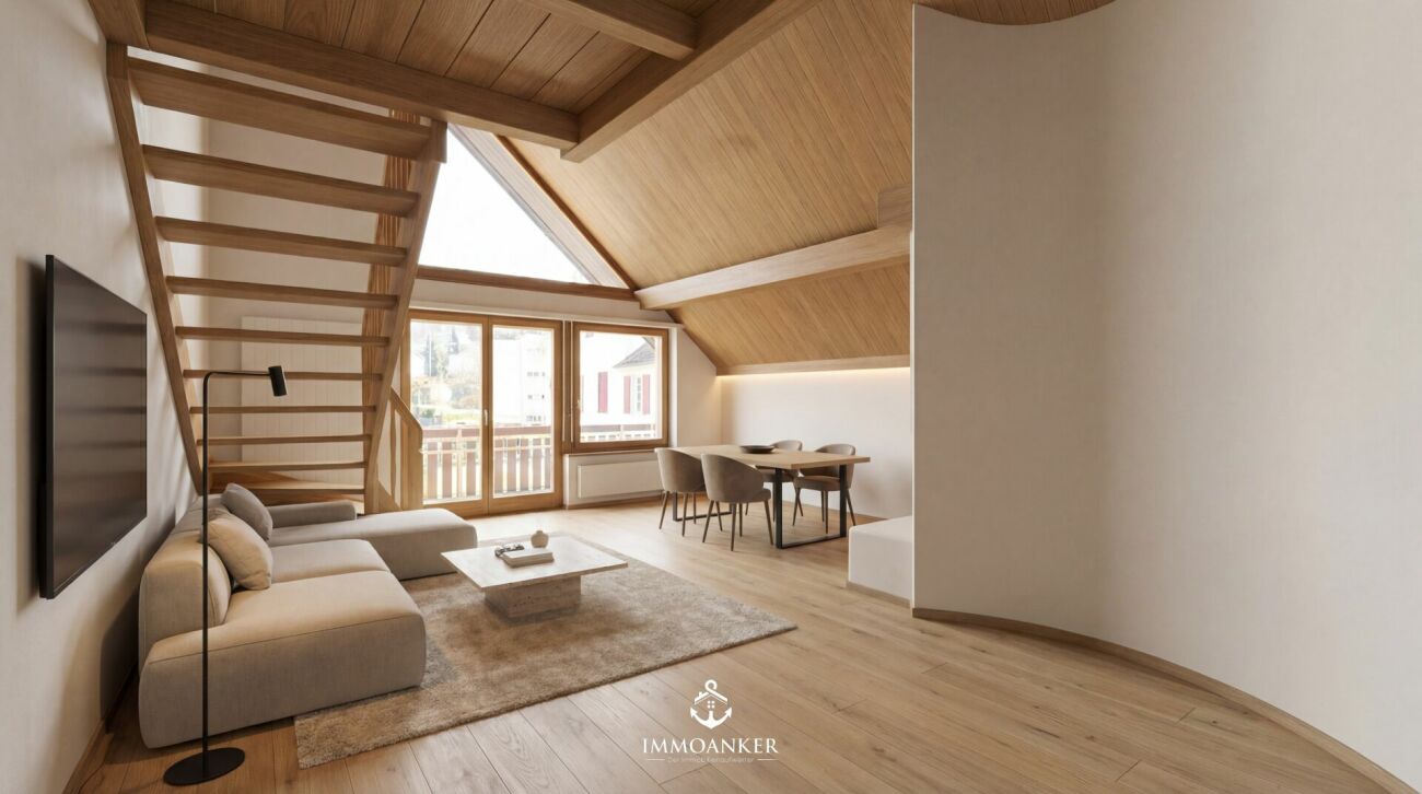 Charmante 4.5-Zimmer-Wohnung mit Cheminée & hohen Decken - Mit individuellem Modernisierungsprojekt