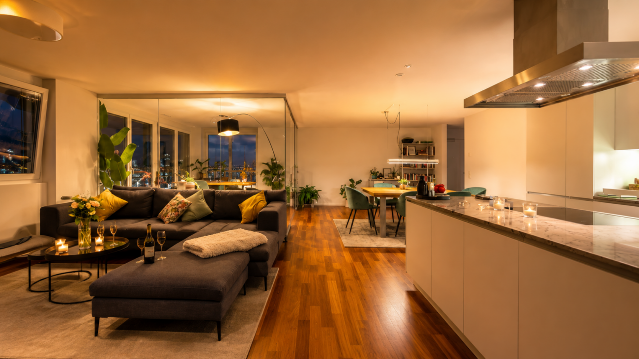 Exklusive 4.5-Zimmer-Eigentumswohnung mit Weitblick, Terrasse und Minergie-Standard in Dübendorf