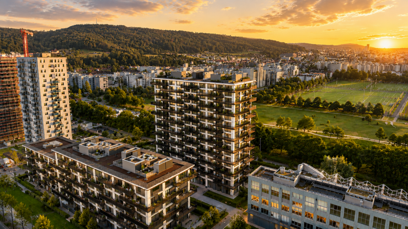 Exklusive 4.5-Zimmer-Eigentumswohnung mit Weitblick, Terrasse und Minergie-Standard in Dübendorf