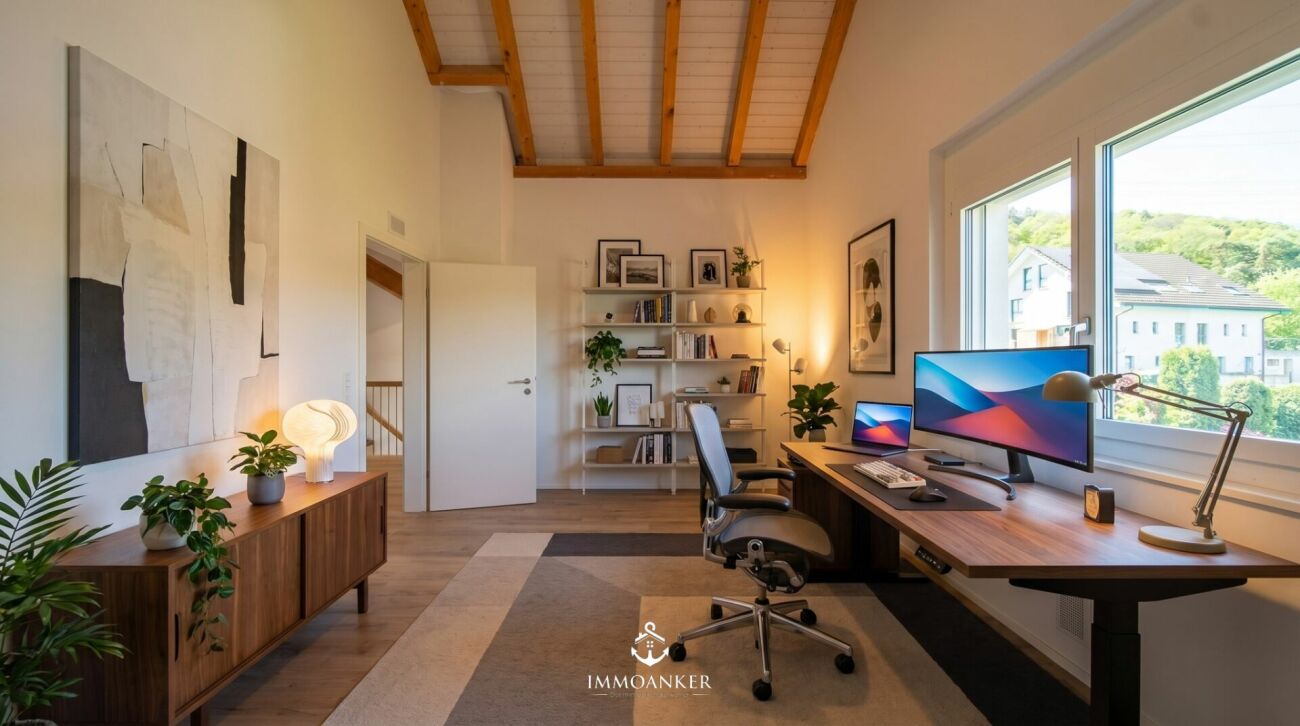 Modernes 10.5-Zimmer-Einfamilienhaus mit Weitsicht, Minergie-Standard und vielseitigem Nutzungspotenzial in Pfungen