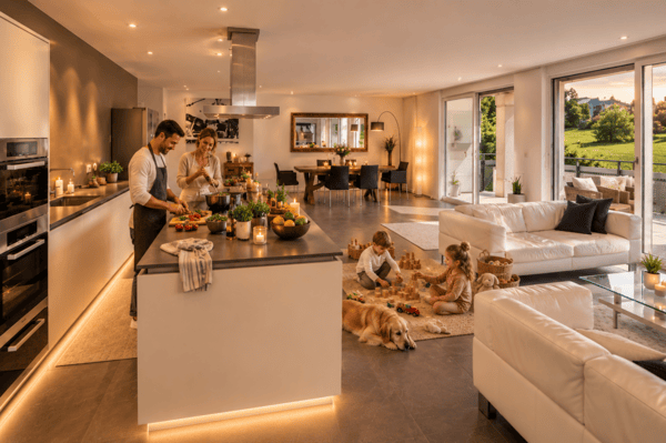 Exklusive 3.5-Zimmer-Wohnung mit beeindruckender Raumhöhe und grosser Terrasse in Rümlang 7