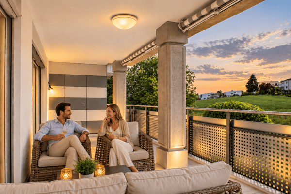 Exklusive 3.5-Zimmer-Wohnung mit beeindruckender Raumhöhe und grosser Terrasse in Rümlang 4