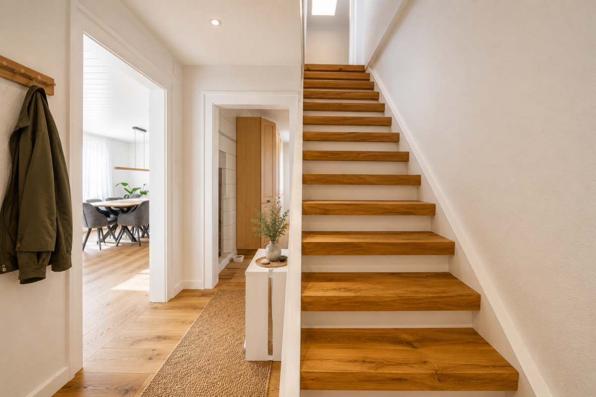 Familienfreundlich. Hell. Zentral 5.5 Zimmer Einfamilienhaus in Oberuzwil