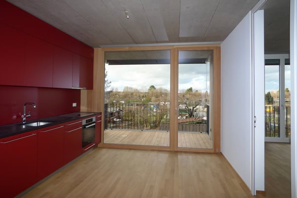 Genossenschaftswohnung mit Sitzplatz am Bachgraben 5