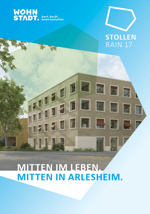 Zentrale 2.5-Zimmer-Neubauwohnung mit Balkon in Arlesheim